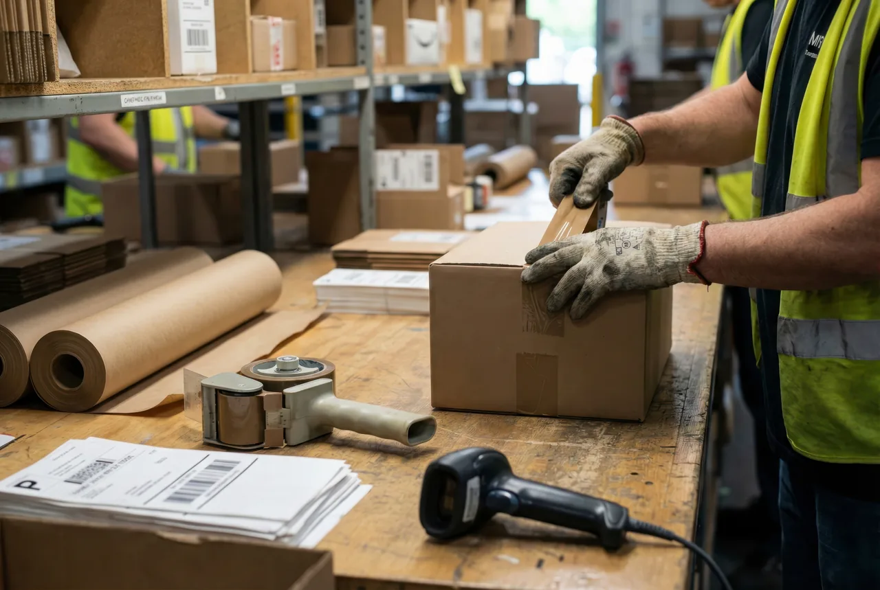 Print en kwaliteitscontrole — klaar voor verpakking en levering